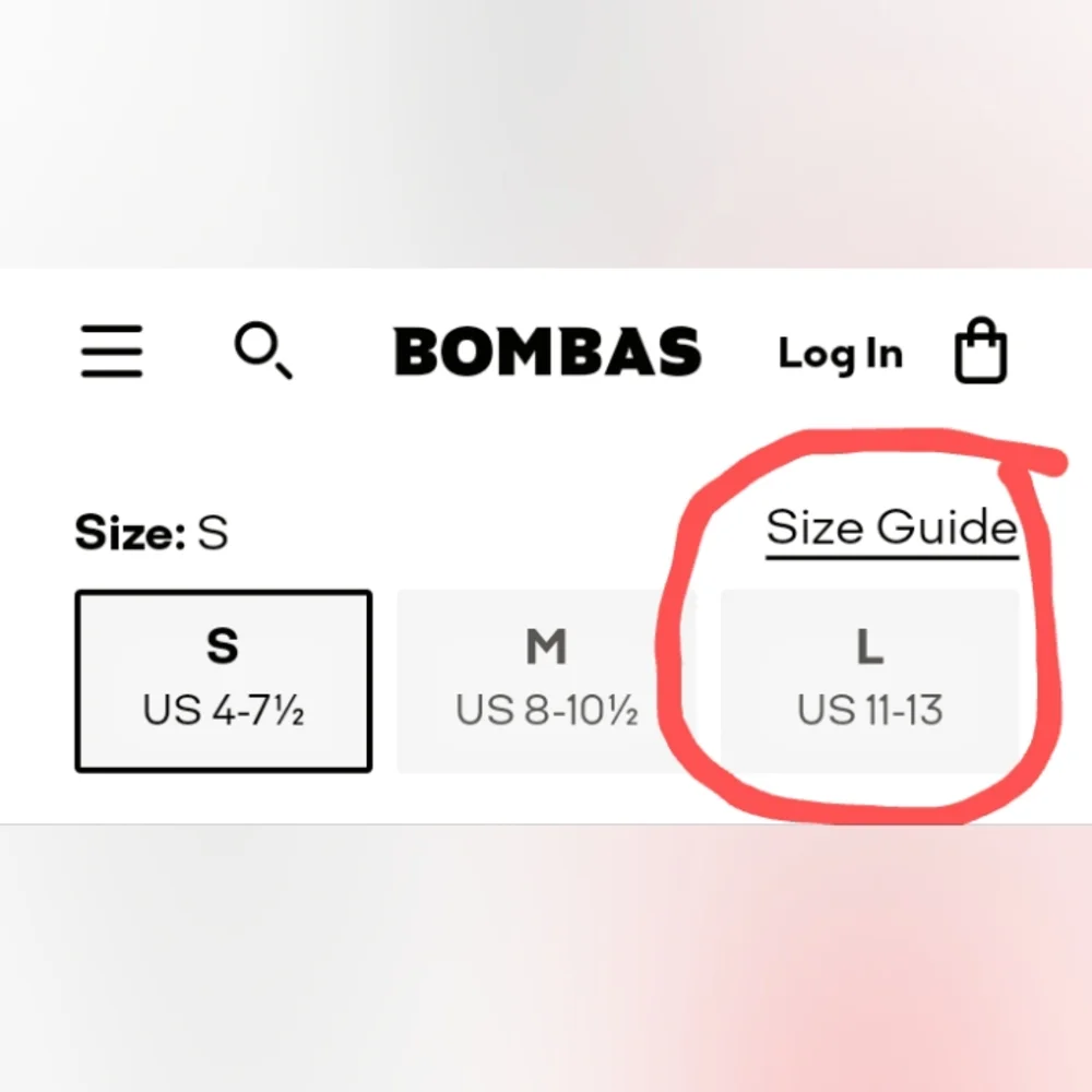 Bombas 4 Pack Women's Large No-Show  Cushioned Socks